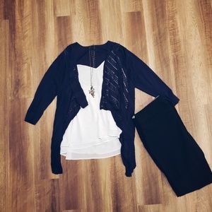 Torrid Navy Blue Cardigan